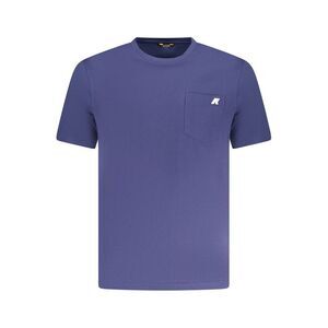 K-WAY Blue Cotton Men's T-Shirt